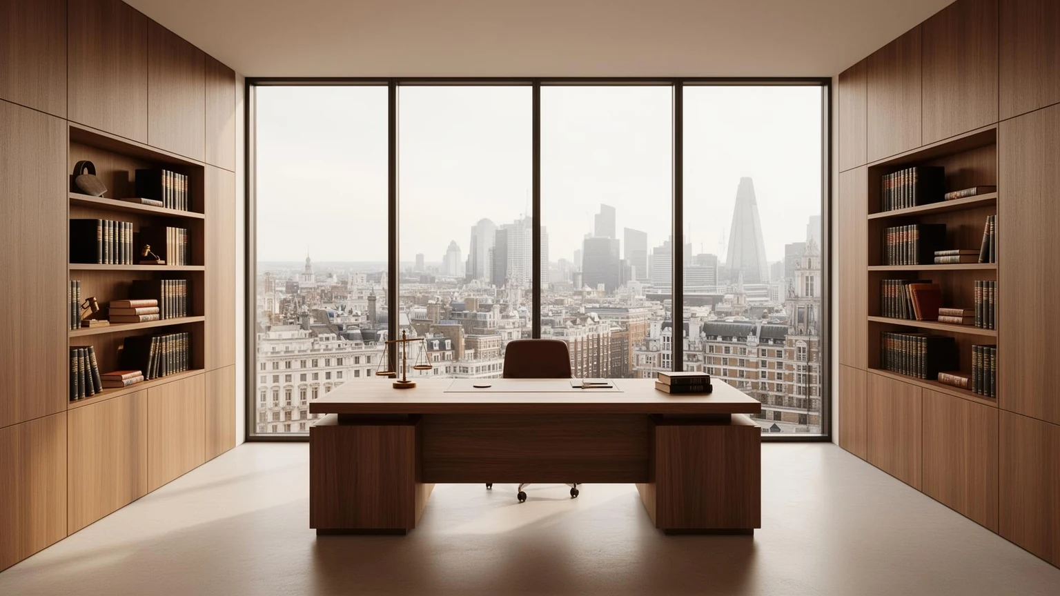 Office overlooking the City of London